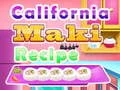 Игра Калифорнийский рецепт маки онлайн Игра Калифорнийский рецепт маки онлайн