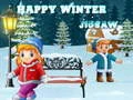 Игра Счастливая зима Пазл онлайн