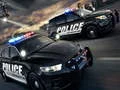 Игра Полицейские автомобили пазл слайд онлайн