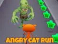 Игра Бег злого кота Аллея зомби онлайн