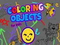 Игра Раскраски объектов для детей онлайн