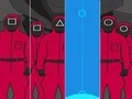 Игра Игра в Кальмара: Плитки фортепьяно онлайн Игра Игра в Кальмара: Плитки фортепьяно онлайн
