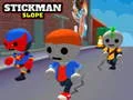 Игра Стикмен на склоне онлайн