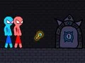 Игра Красный и Синий Стикмен: Веревка онлайн Игра Красный и Синий Стикмен: Веревка онлайн