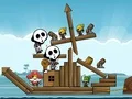 Игра Герой Осады: Уничтожение пиратов онлайн Игра Герой Осады: Уничтожение пиратов онлайн
