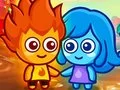 Игра Лавовый мальчик и Голубая девочка онлайн Игра Лавовый мальчик и Голубая девочка онлайн
