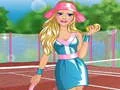 Игра Теннисное платье Барби онлайн Игра Теннисное платье Барби онлайн