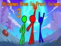 Игра Братья Стикмены на Фруктовом острове 3 онлайн
