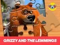 Игра Гриззи и лемминги: Планета пазлов онлайн