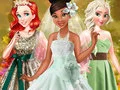 Игра Весенняя зеленая свадьба Тианы онлайн
