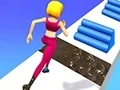 Игра Красивая девушка бегает 3D онлайн