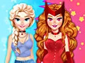 Игра Превращение принцессы в супергероиню онлайн Игра Превращение принцессы в супергероиню онлайн