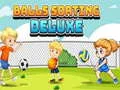 Игра Сортировка мячей люкс онлайн Игра Сортировка мячей люкс онлайн