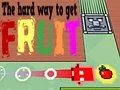 Игра Трудный способ получить фрукты онлайн Игра Трудный способ получить фрукты онлайн