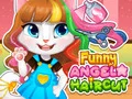 Игра Смешная стрижка Анжелы онлайн