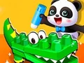 Игра Малыш Панда: Головоломка с животными онлайн Игра Малыш Панда: Головоломка с животными онлайн