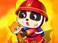 Игра Маленькая панда пожарный онлайн Игра Маленькая панда пожарный онлайн