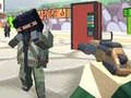 Игра Блочный боевой удар на выживание онлайн