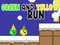 Игра Зеленый и желтый бег онлайн Игра Зеленый и желтый бег онлайн