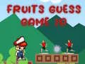 Игра Угадай фрукты Игра 2D онлайн Игра Угадай фрукты Игра 2D онлайн