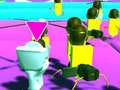 Игра Скибиди туалеты: Падающие парни онлайн