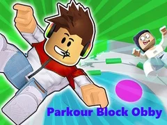 Игра Блочный паркур: Обби онлайн Игра Блочный паркур: Обби онлайн