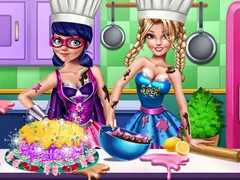 Игра Конкурс кулинарии супергероев онлайн Игра Конкурс кулинарии супергероев онлайн