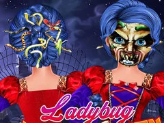 Игра Леди Баг: Прически на Хэллоуин онлайн