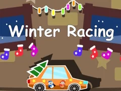 Игра Зимние гонки 2D онлайн