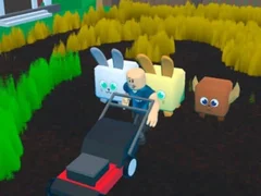 Игра Роблокс: Симулятор стрижки газона онлайн