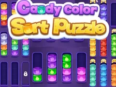 Игра Цветные конфеты Головоломка сортировка онлайн Игра Цветные конфеты Головоломка сортировка онлайн
