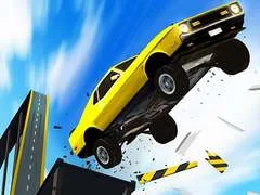 Игра Сумасшедшие трюки на колесах онлайн