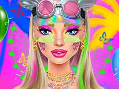 Игра Фестивальные вибрации: Макияж онлайн