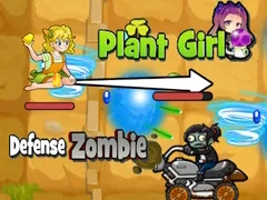Игра Растение Девушка Защита Зомби онлайн Игра Растение Девушка Защита Зомби онлайн