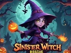 Игра Спасение от зловещей ведьмы онлайн Игра Спасение от зловещей ведьмы онлайн