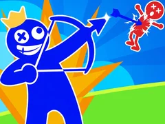 Игра Красный и синий Стиккмены: Шпионские игры 2 онлайн