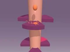 Игра Стек шар. Бесконечная спираль онлайн