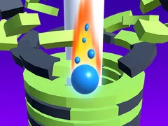 Игра Стек шар. Падение по спирали онлайн