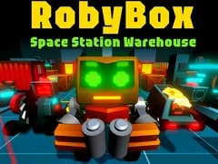 Игра Роби Бокс: Склад космической станции онлайн Игра Роби Бокс: Склад космической станции онлайн