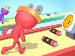 Игра Гонка подключаемого человечка онлайн