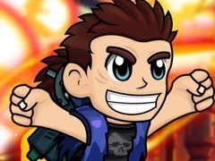 Игра Приключение с реактивным ранцем онлайн Игра Приключение с реактивным ранцем онлайн