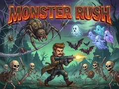 Игра Monster Man Rush онлайн