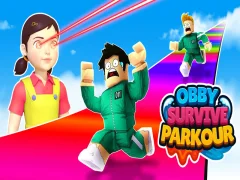 Игра Обби Паркур на выживание онлайн