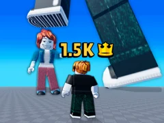 Игра Обби растёт с каждым шагом онлайн Игра Обби растёт с каждым шагом онлайн