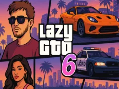 Игра Ленивый ГТА 6 онлайн