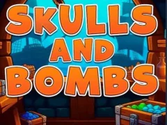 Игра Черепа и бомбы онлайн Игра Черепа и бомбы онлайн