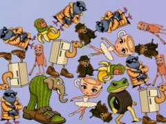 Игра Брейнрот слияние онлайн