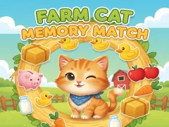 Игра Фермерский кот: Матч памяти онлайн Игра Фермерский кот: Матч памяти онлайн