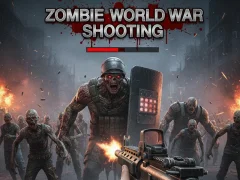 Игра Зомби: Стрельба во время мировой войны онлайн Игра Зомби: Стрельба во время мировой войны онлайн
