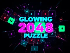 Игра Светящийся 2048 онлайн